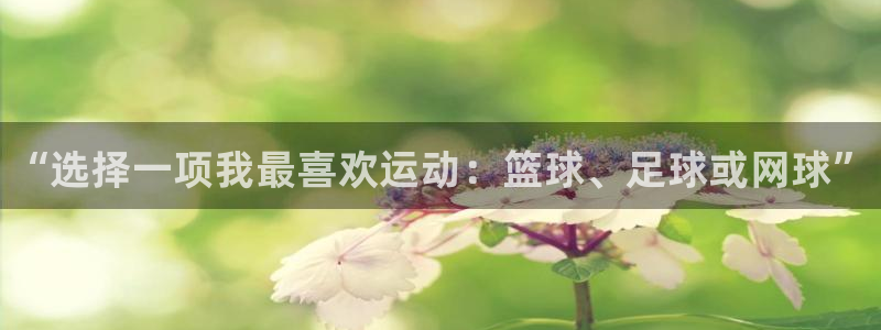 vsport体育官方正版app娱乐40996：“选择一项我最