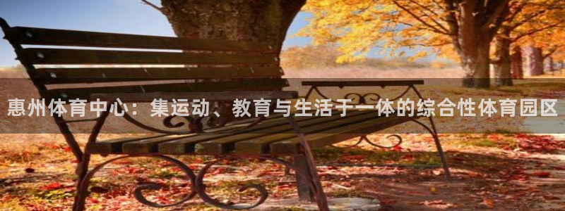 vsport体育官方正版app娱乐下载：惠州体育中心：集运动